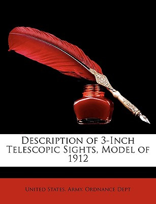 Libro Description Of 3-inch Telescopic Sights, Model Of 1...