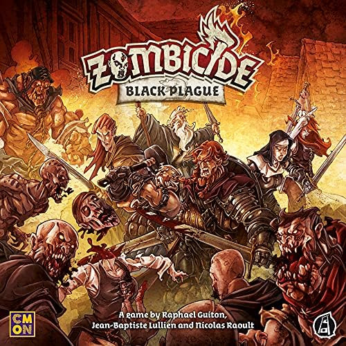 Juego De Mesa Zombicide: Peste Negra Y Zombis