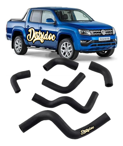 Kit Mangueras Radiador Vw Amarok 2.0 2010/