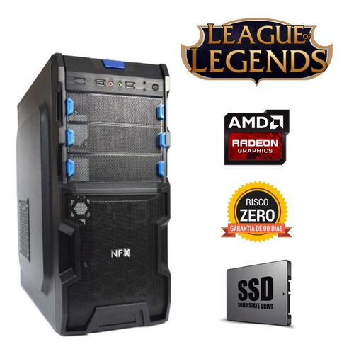 Cpu Gamer Barata Amd A6-7480 16gb Ram Ssd120gb Radeon R5 2gb