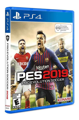 Juego Pro Evolution Soccer Pes 2019 Ps4