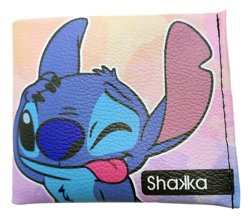 Billetera Shakka Disney Stitch Ohana Muy Lejano