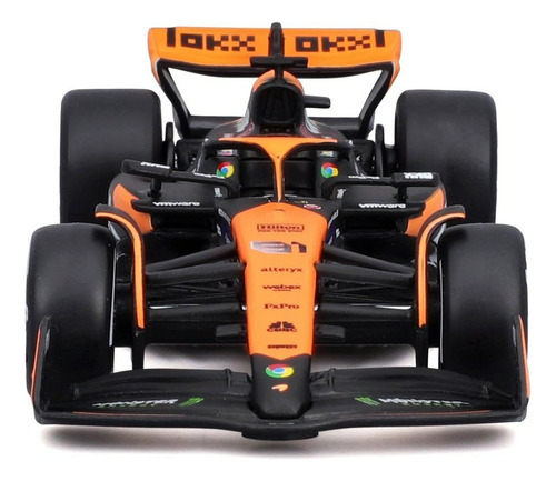 Miniatura Mclaren Mcl38 F1 #81 O. Piastri 2024 1:43 Burago Color Naranja