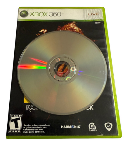 Ac/dc Live Rock Band Track Pack Para Xbox 360 Físico (Usado)