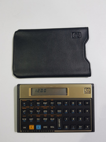 Calculadora Hp 12c Financial Calculator Dorado (Usado)