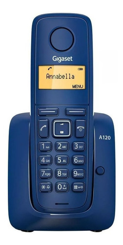 Teléfono Gigaset A120 inalámbrico - color azul