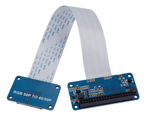 Placa Adaptadora Para Raspberry Pi Rgb Lcd Driver Kit D Driv