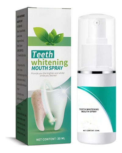 Limpador Parcial E De Dentaduras, Spray Clareador De Dentes,