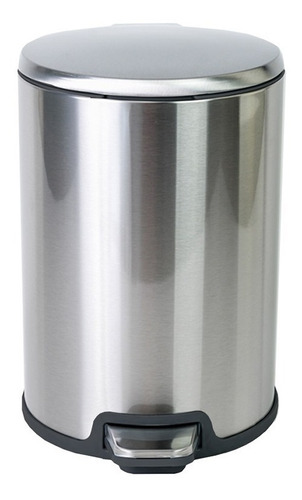 Papelera Cigo 12l Acero Inox