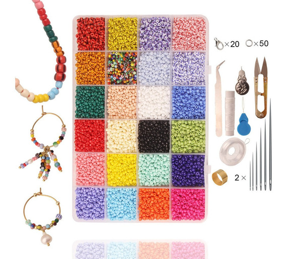 celebracion abrigo boleto Fabricación de abalorios y bisutería Kits de fabricación de abalorios  640PCS bricolaje Artesanía joyería hacer encontrar kit de herramientas con  200pcs 8mm lava Chakra perlas 2 rollo de cadena de cristal para