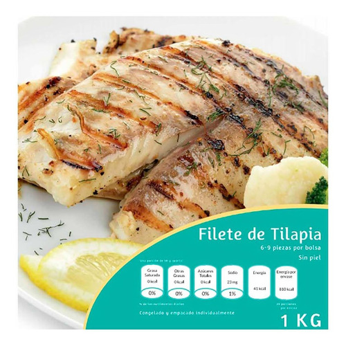 Filete Tilapia Bolsa 1kg