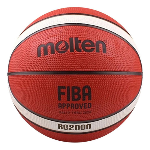Pelota De Basketball Molten N°7 B7g-2000 Basket Fiba Goma