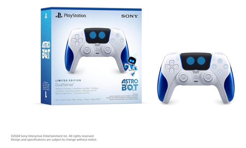 Control Sony Dualsense Astro Bot Limited Edition Para Ps5 Blanco (Reacondicionado)