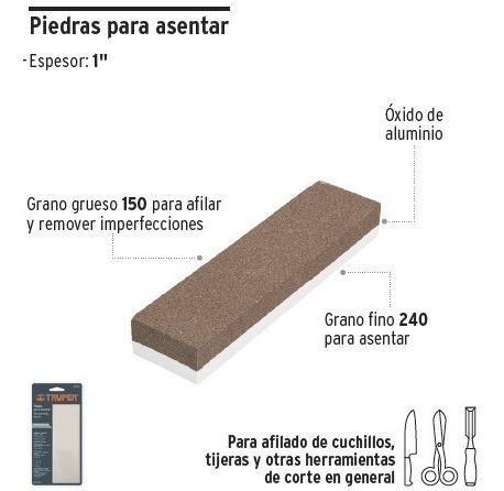 Piedra De Afilar Amoladora Truper Cod: 2510505