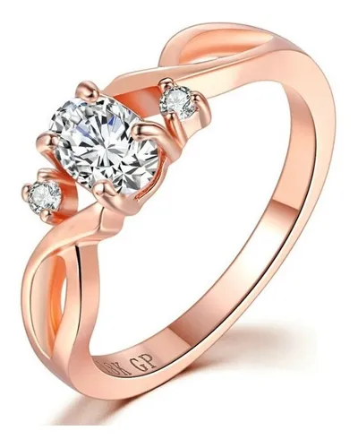 Anillo mujer oro rosa sale
