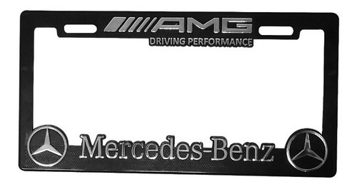 Par Portaplaca Mercedes Benz Amg Driving Performance