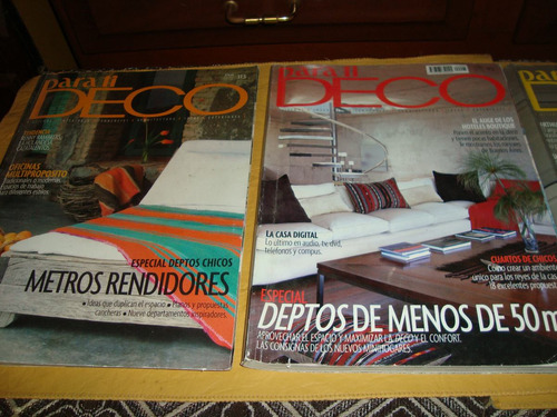 Lote De 7 Revistas De Decoracion Para Ti