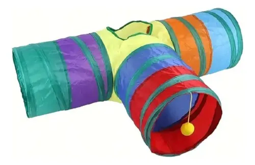 comprar Divertido Tunel Plegable Gato 3 Vías D Juego Mascotas 3 Way 