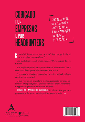 Cobicado Por Empresas E Headhunters, de Cavalcante, Ney. Editorial Starling Alta Editora E Consultoria Eireli, capa mole em português, 2021