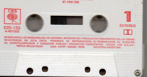 Cassette Javier Gurruchaga Musica Para Camaleones Estándar