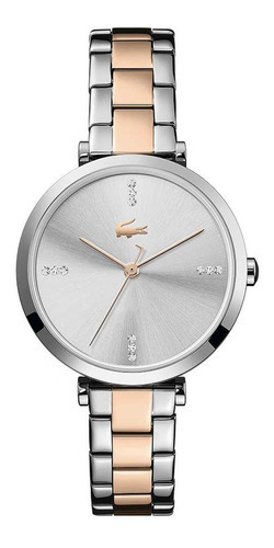 Reloj Lacoste Mujer Acero Inoxidable 2001143 Geneva Color de la correa Multicolor Color del fondo Blanco