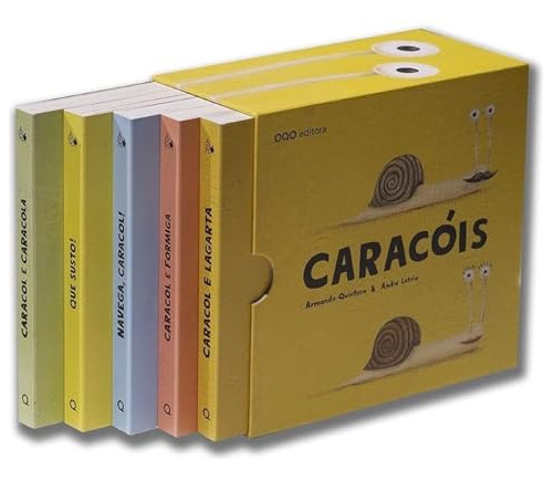 Libro Caracóis: Caixa Com 5 Títulos De Letria, André