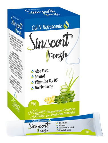 Gel Refrescante Sinucort Fresh - GR a $1400