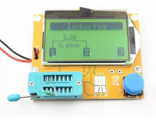  Medidor Esr Lcr-t4 Testador De Componentes 