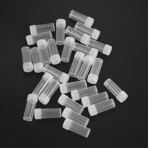 200 Unidades De Frascos De Muestras De Plástico De 50 Ml, Mi