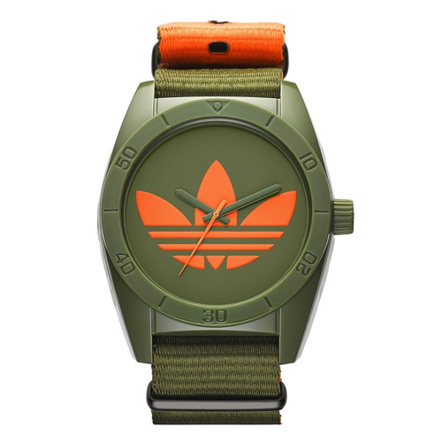 adidas reloj verde