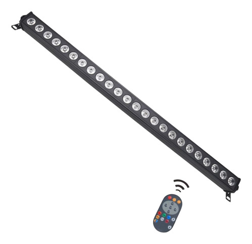 Kit 6 Ribalta 24 Leds 12w Rgbw Pixel Dmx Indoor