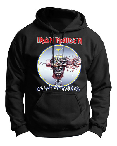Sudadera Iron Maiden, Rock, Metal D4