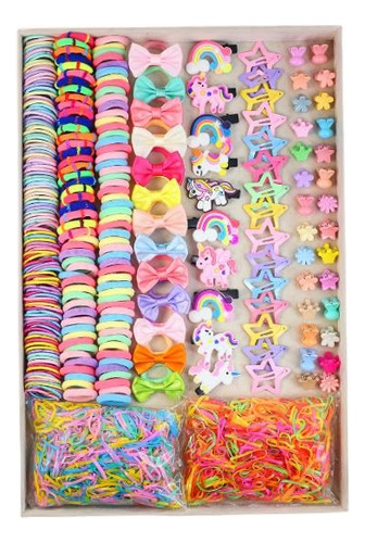 895 Pcs Mini Ligas Pelo Bandas Elásticas Para El Cabello Etc