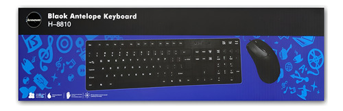 Kit / Combo De Teclado Y Mouse Raton H-8810 Alambrico