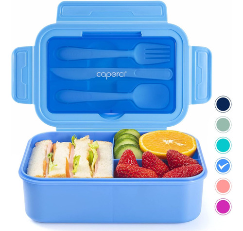 Caperci Classic Bento Lunch Box Para Adultos Y Niños Mayores