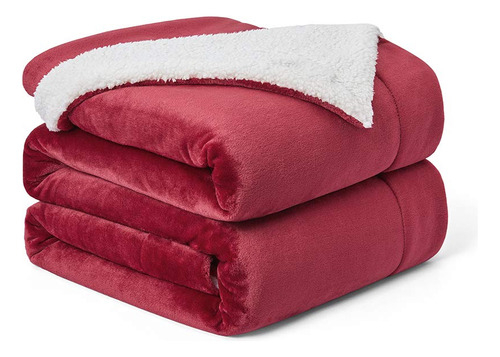 Cobertor Walensee Sherpa Fleece Christmas Red Queen Size 230
