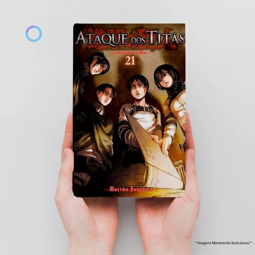 Ataque Dos Titãs Shingeki No Kyojin Mangá Vol. 26 Português - Mangá -  Magazine Luiza