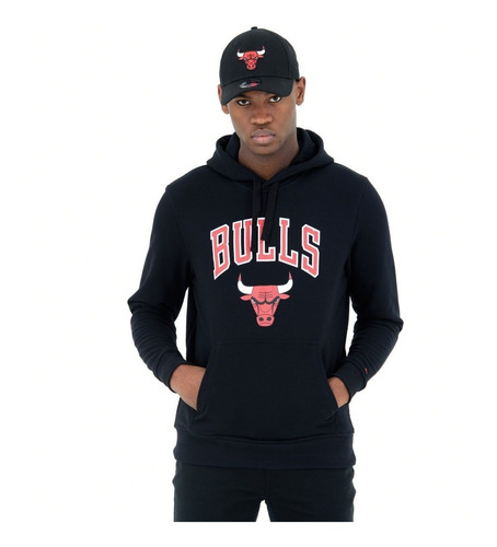 New Era Sudadera Chicago Bulls Hoody Basic Nba Para Hombre