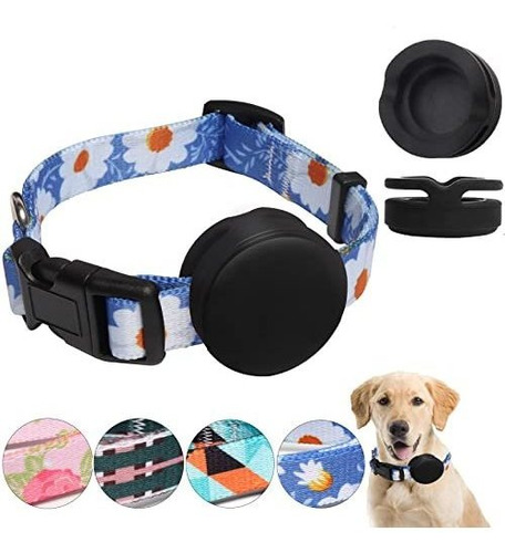 Perro Airtag Collar Holder, Buscadores De Artículos Tgyqu