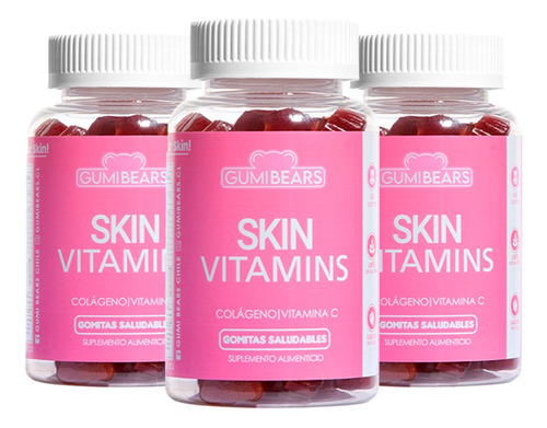 Gumi Bears Skin Vitamins 3 Meses