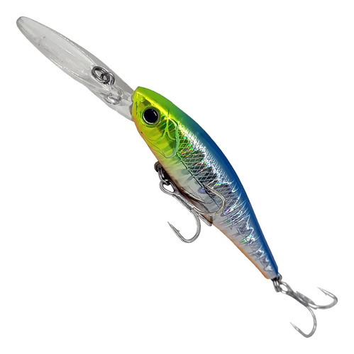 Isca Artificial Deep Shad 65 Yara 6,5cm 6,2g Cor 73 azul holografico