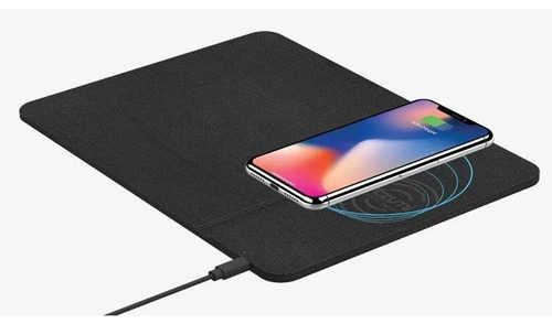 Mouse Pad Con Cargador Inalámbrico Carga Inalámbrica Usb C