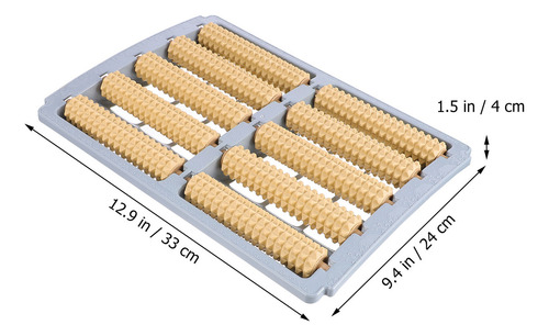 Calcetines De Reflexología Para Masajear Pies De Madera Y