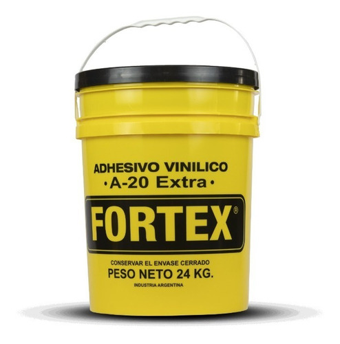 Cola Adhesiva Vinilica A-20 - 24kg - Fortex