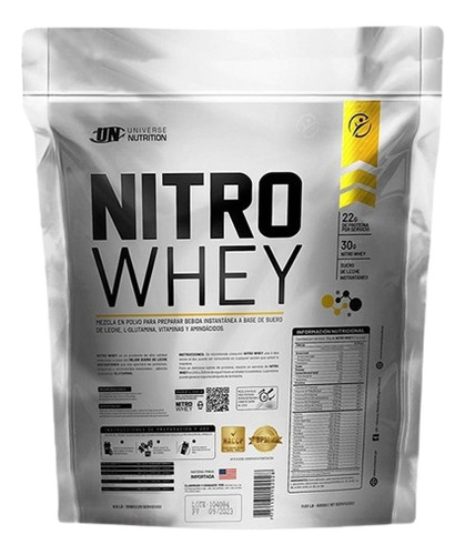 Universe Nutrition Proteina Nitro Whey 3 Kg Constructor Muscular