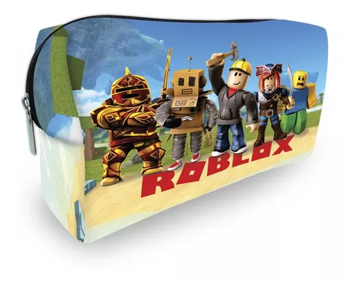 Conjunto De Mochila Escolar E Lancheira Para Estudantes Roblox