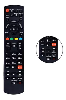 Controle Remoto Para Tv Panasonic Viera Lcd / Led Tnq2b4903