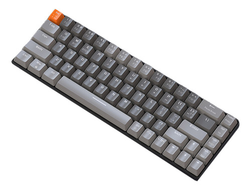 Teclado Para Juegos K68, Inalámbrico, 2,4 G, Doble Modo, Tec