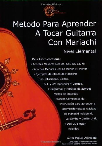 Libro: Mariachi Method For Guitar: Beginning Level * Spanish