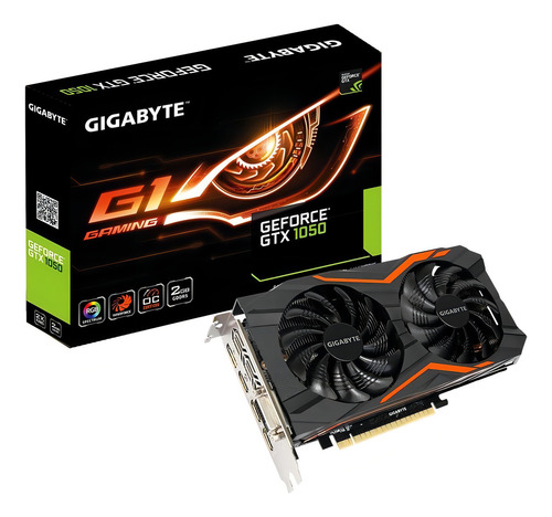 Placa de vídeo Nvidia Gigabyte GeForce 10 Series GTX 1050 2GB